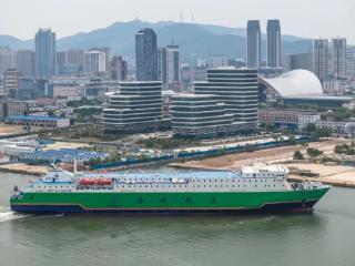 “新三样”添海运新通道！烟台港开通环渤海首条跨海绿色专线