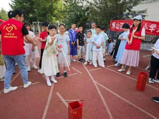 淄博市博山区中心路小学开展“绘鸢投壶祈安康”主题活