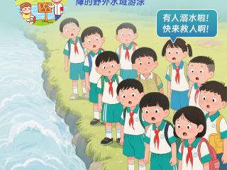 夏季安全小课堂①丨清凉度夏，别让“戏水”变“溺水”！