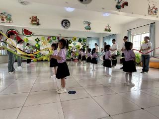 山东省烟台市招远金岭镇以美育浸润之笔绘就全环境立德树人画