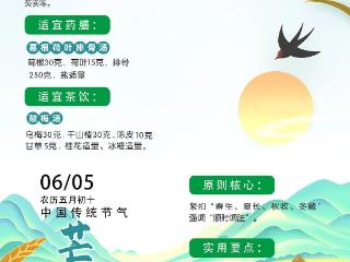 【临中医二十四节气养生锦囊】盛夏开启，芒种养生必知的 “三宜三不宜” 攻略