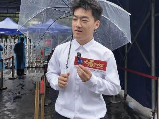 合肥一考点体育单招保送考生率先走出考场