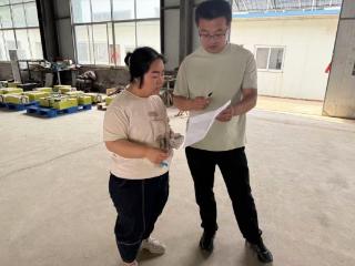 【优化营商环境】济南市莱芜区凤城街道任花园社区：走访企业听心声 暖心服务促发展