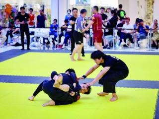 巴西柔术南京交流赛举行
