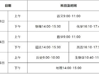 2025年烟台中考6月13日开考，考点安排公布
