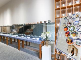 浮光掠影——马震个人作品展在青岛浮山窑陶瓷艺术博物馆开幕