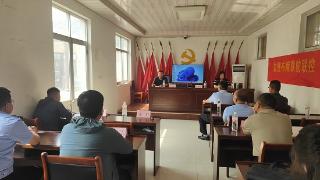 沂河新区梅家埠街道张贺城回族村开展畜牧养殖屠宰专题培训