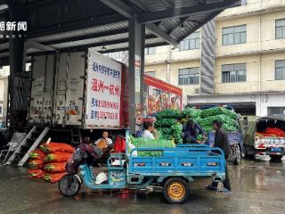 勾庄批发市场每日到货2000多吨，梅雨季，杭州蔬菜供应稳中有“鲜”