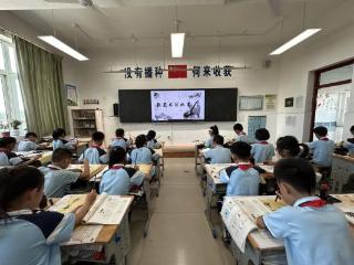 翰墨润童心 书法育成长——东营市广饶县大王镇中心小学举行软笔书法大赛