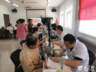 关爱眼健康，烟台业达医院开展“爱眼日”大型义诊活动