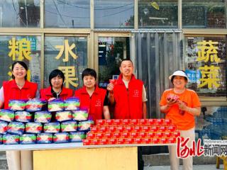 邢台市襄都区景家屯村小区超市爱心善举暖人心