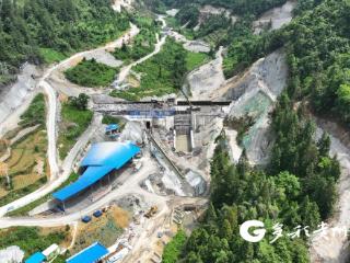 桐梓县曾家桥水库工程建设正酣