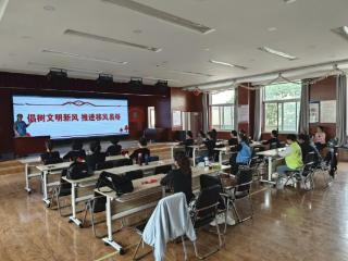 济阳街道京杭社区“倡树文明新风 推进移风易俗”宣讲活动
