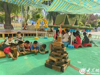 利津县盐窝镇中心幼儿园北岭分园开展“小学探索周”活动