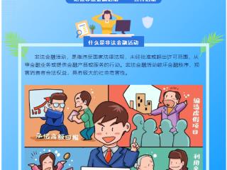 防非宣传 | 这些防范非法金融知识你应该知道！