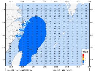 海浪蓝色警报发布，浙江沿海四地请注意