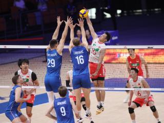 中国男排3-0击败塞尔维亚 取得赛季首胜