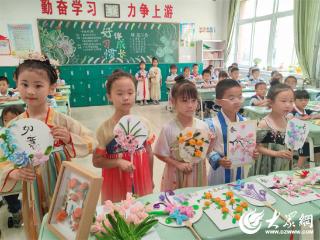广饶县大王镇中心小学举办校本课程展演活动