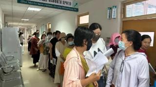 潍坊滨海区大家洼街道组织适龄妇女免费两癌筛查