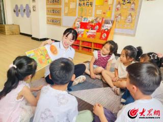 鄄城县彭楼镇舜王城幼儿园开展读书分享会