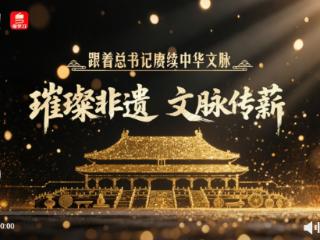 跟着总书记赓续中华文脉｜璀璨非遗 文脉传薪