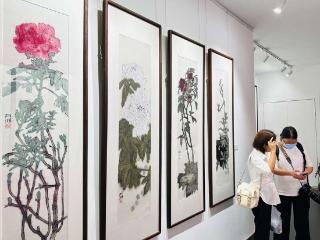 当代名家共绘牡丹展羊城开启