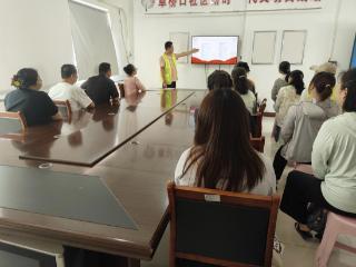 济阳街道草桥口社区开展优抚政策宣讲活动