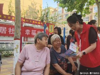 乐陵市市中街道：小书签扬正气 大集市树新风