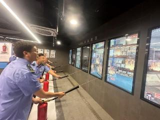 防患未“燃”，贵阳铁路物流中心开展消防培训拧紧安全“阀门”