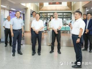 昆山市第一人民医院到滕州市中心人民医院考察交流
