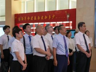 滨医附院脊柱外科党支部赴渤海革命老区纪念园开展党性教育活动