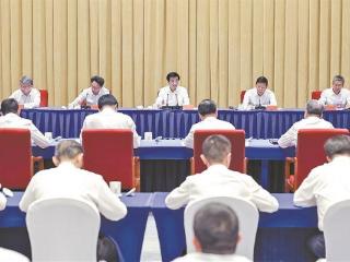 王沪宁在两岸融合发展示范区建设专题推进会上强调 高质量建设两岸融合发展示范区
