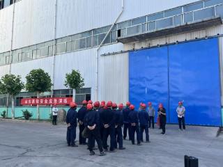 山东莱锻机械股份有限公司联合寨里镇应急办开展消防演练活动