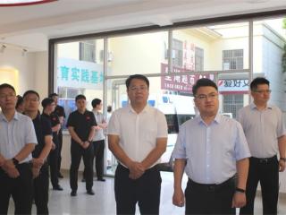 无棣县委组织部机关党支部到棣丰街道开展在职党员“双报到”暨主题党日活动