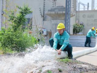 淄博供电公司：以练促防 筑牢变电站防汛“安全堤”