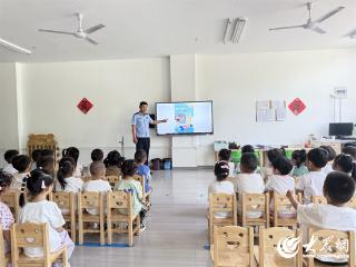 童心防溺水 安全伴我行——东营区文汇街道第二幼儿园开展“珍爱生命 预防溺水”安全教育主题活动