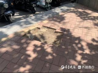 壹点帮办|小区健身广场地砖破损，相关部门：正准备维修