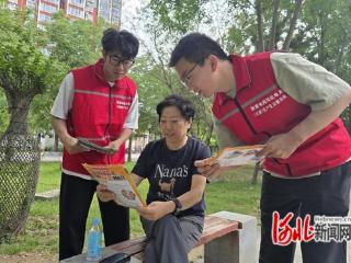 无极县供电部门开展安全用电宣传活动