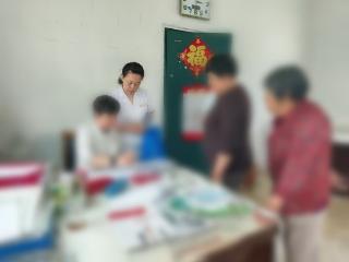 荣成市港西镇卫生院居民健康素养调查工作在行动