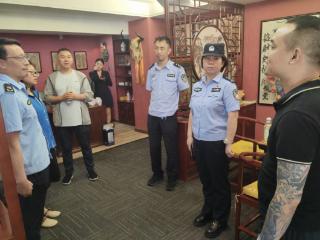 济阳街道财工街社区开展多部门联合执法行动