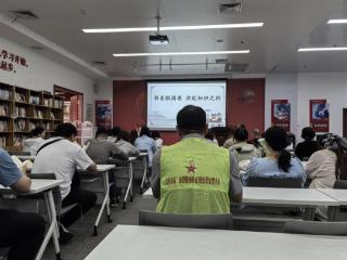 仙营社区开展“书香飘满巷 共赴知识之约”阅读活动