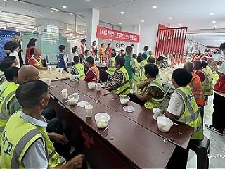 邮储银行临邑县城中支行“邮爱驿站”护航“城市美容师”