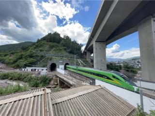 大瑞铁路秀岭隧道 荣获国家铁路局“铁路优质工程奖”