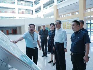 河南省科学技术协会党组书记尹洪斌莅临林州建筑职业技术学院调研指导工作