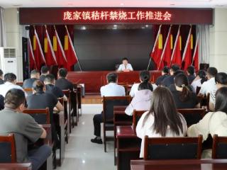博兴县庞家镇召开秸秆禁烧工作推进会