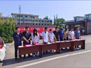 【精彩莱邻】济南市莱芜区牛泉镇团委开展“青春守护·安全同行”应急安全宣传活动