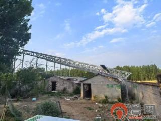 胶州胶西综合行政执法中队：即查即拆 “两违”整治不止步