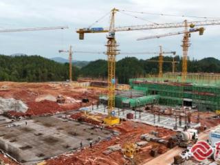 三明市金湖旅游职业中专学校项目建设如火如荼