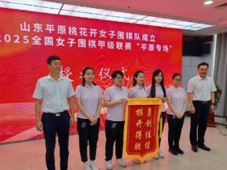 纹枰烽烟起，平原桃花开！全国女子围甲联赛摆擂千年古县