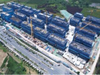 “好房子”新进度！中建六局八建公司合肥城建新站项目南地块地库封顶